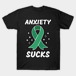 Mental Health Awareness, Anxiety Sucks T-Shirt